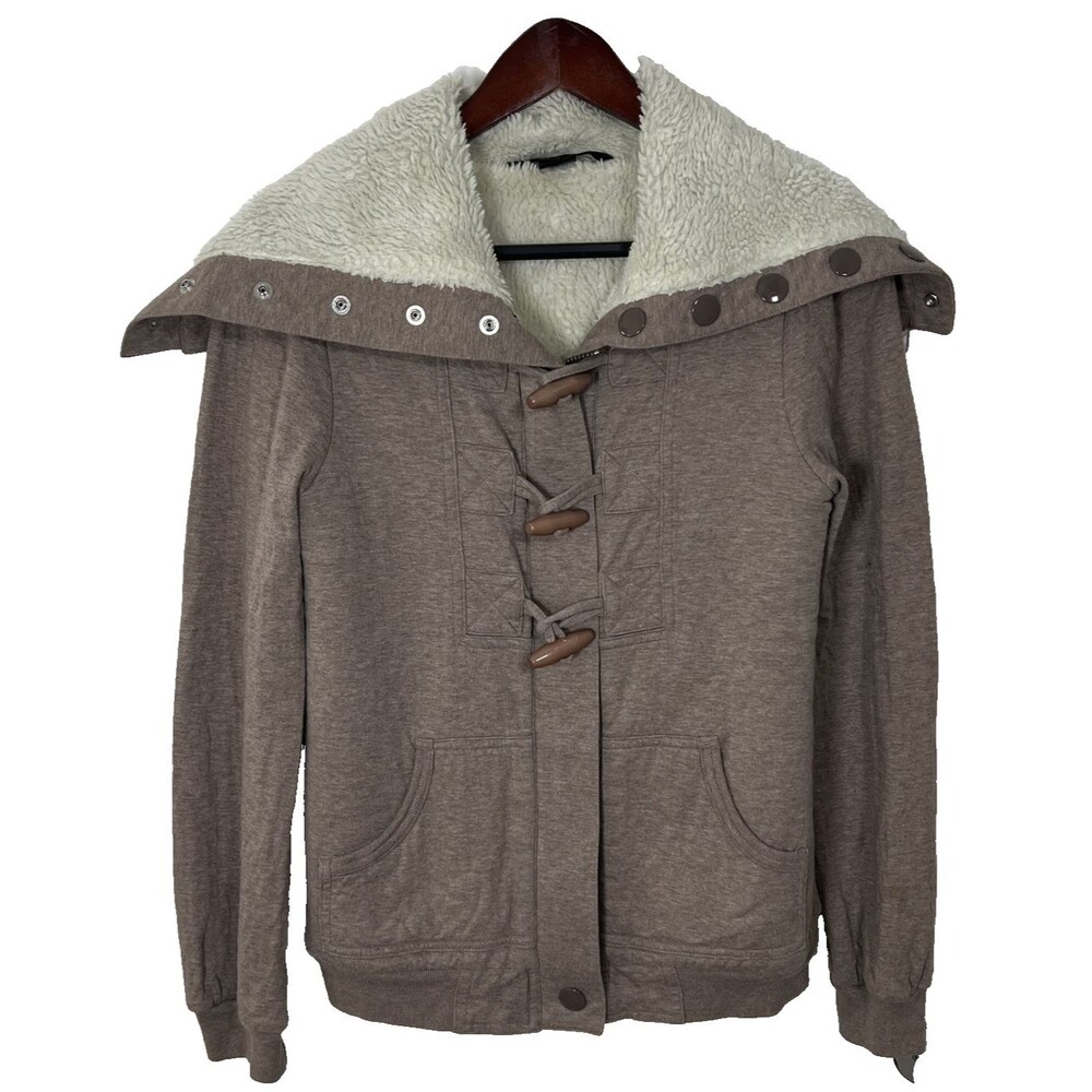 Marc Jacobs Jacket Women Small Faux Sherpa Lined Vintage Y2K Gorpcore Outdoor